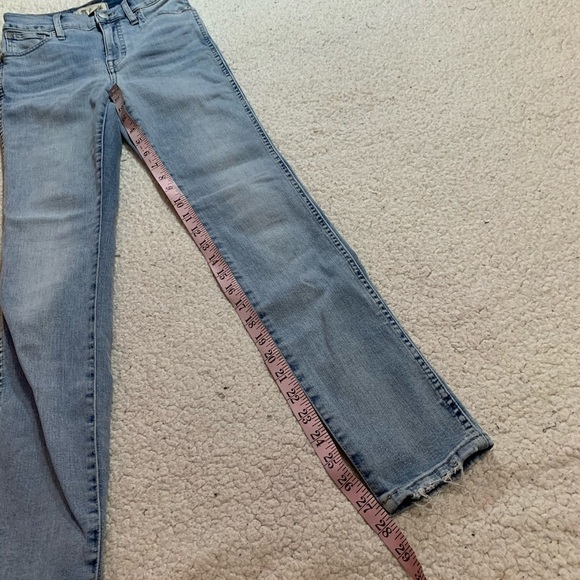 Madewell 10” wheeler high rise skinny jeans light - Picture 6 of 8